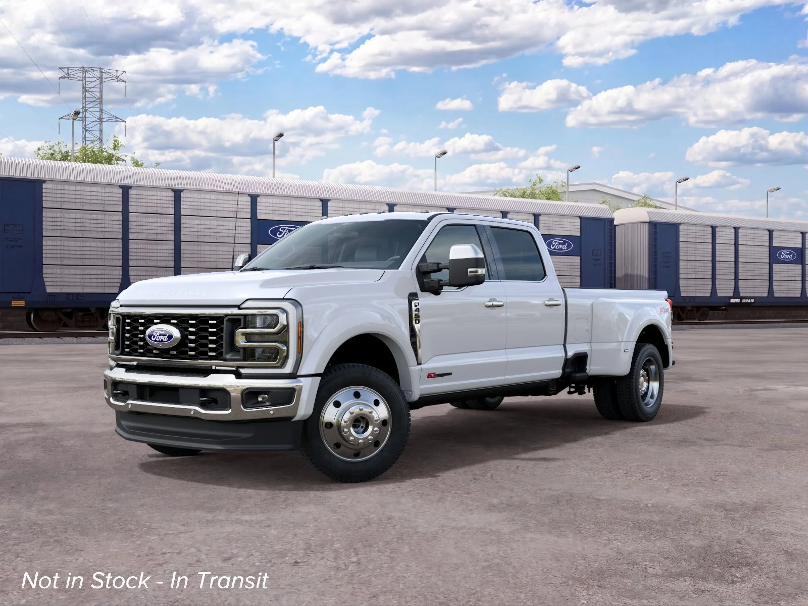 New 2027 Star White Metallic Tri-Coat Ford King Ranch image 2