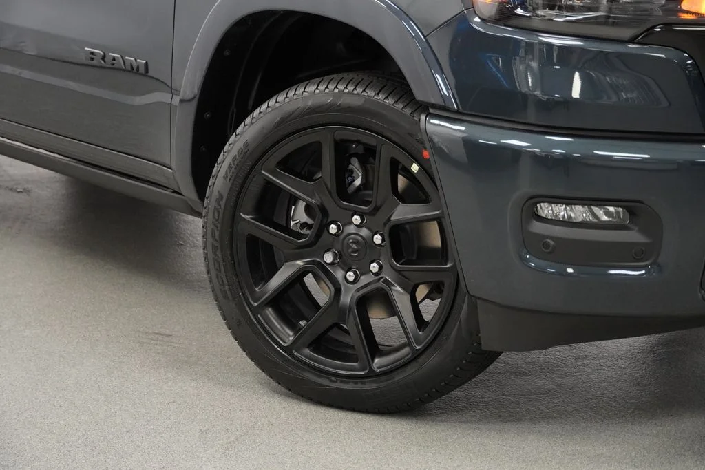 New 2026 Forged Blue Metallic Exterior Paint RAM Laramie image 4
