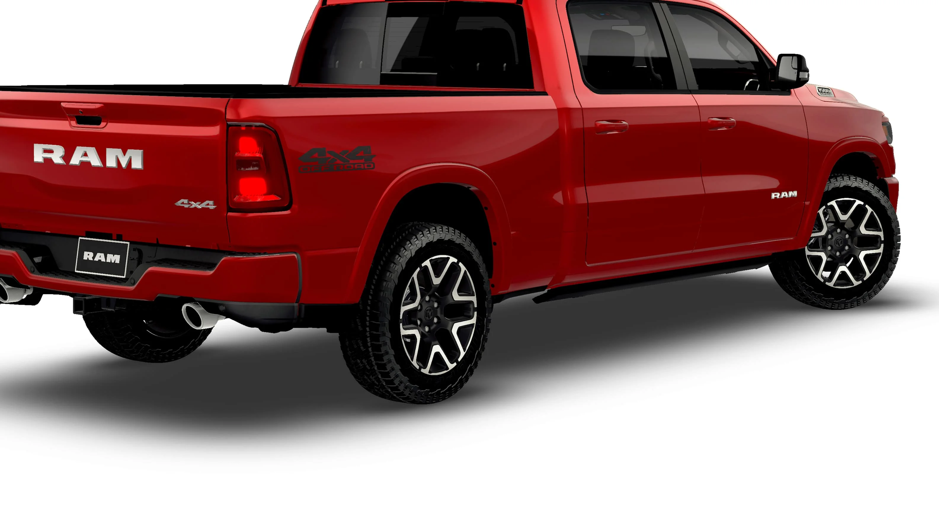 New 2026 Molten Red Pearl-Coat Exterior Paint RAM LARAMIE image 28