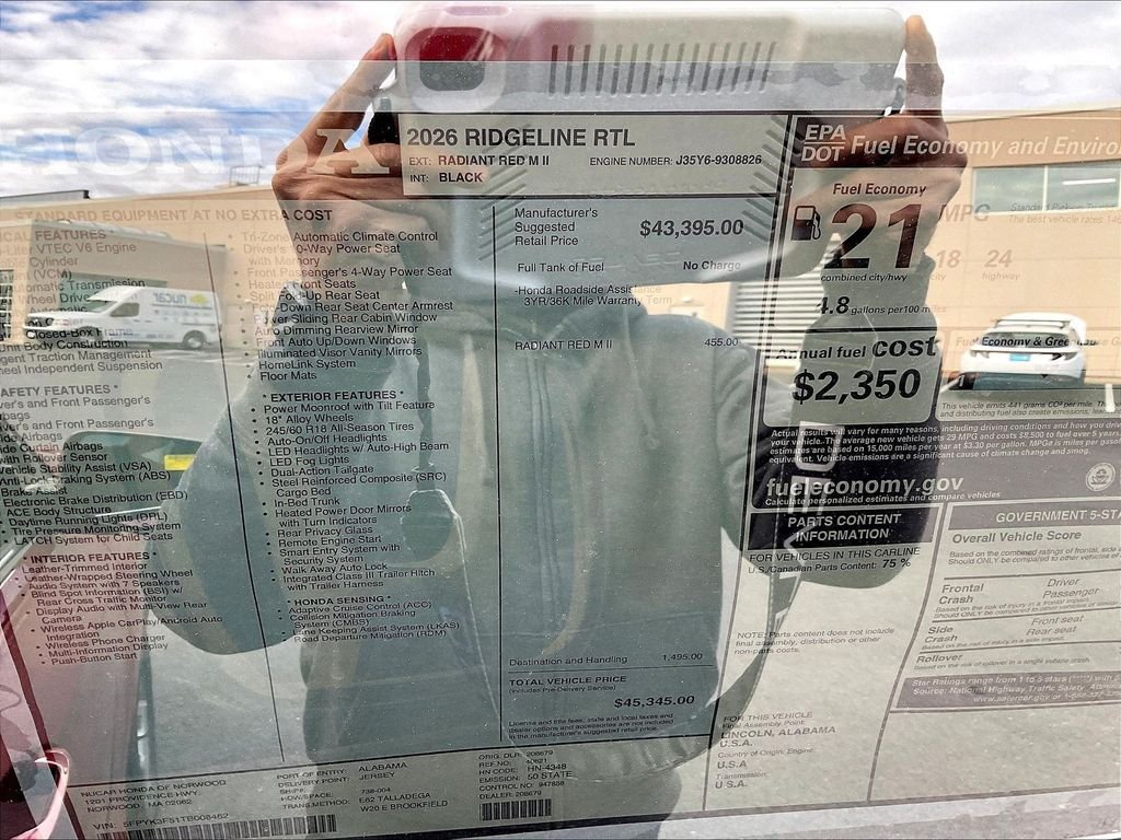 2026 Honda Ridgeline — photo 18