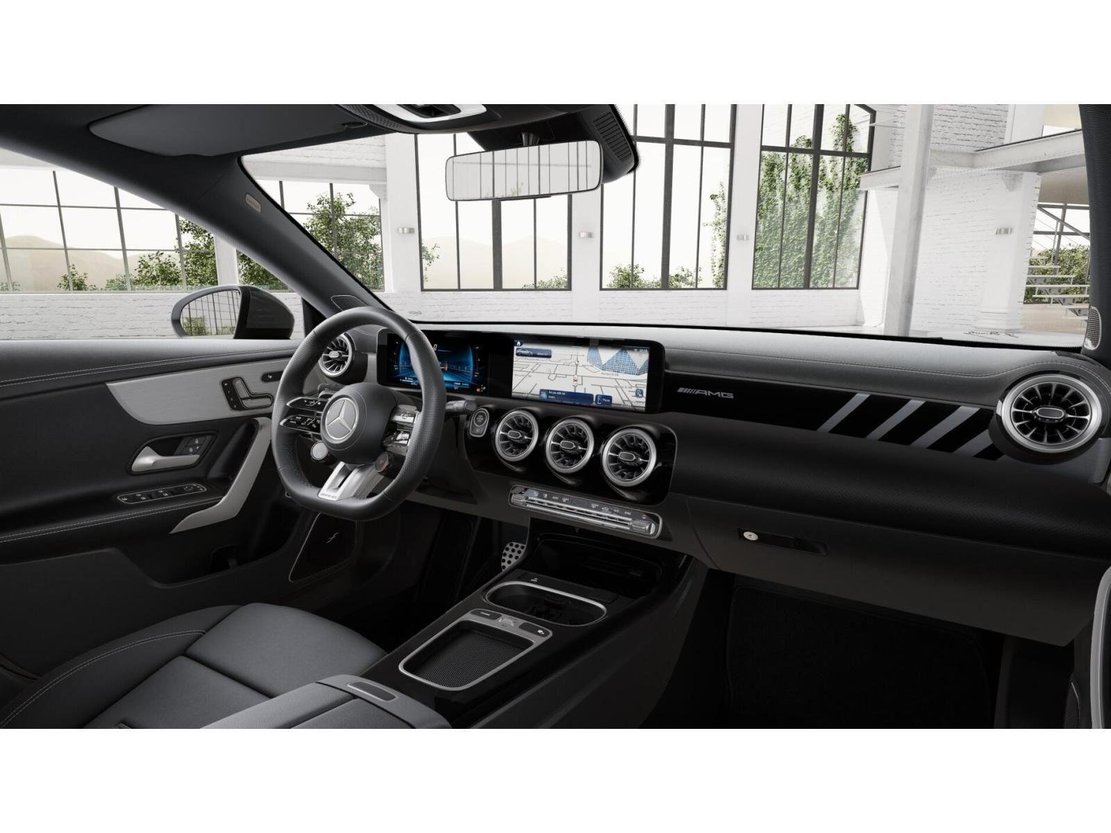 New 2026 Cirrus Silver Metallic Mercedes-Benz AMG® CLA 35 4MATIC® Coupe image 6