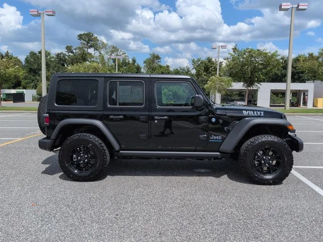 Used 2025 Black Jeep Willys 4xe image 3
