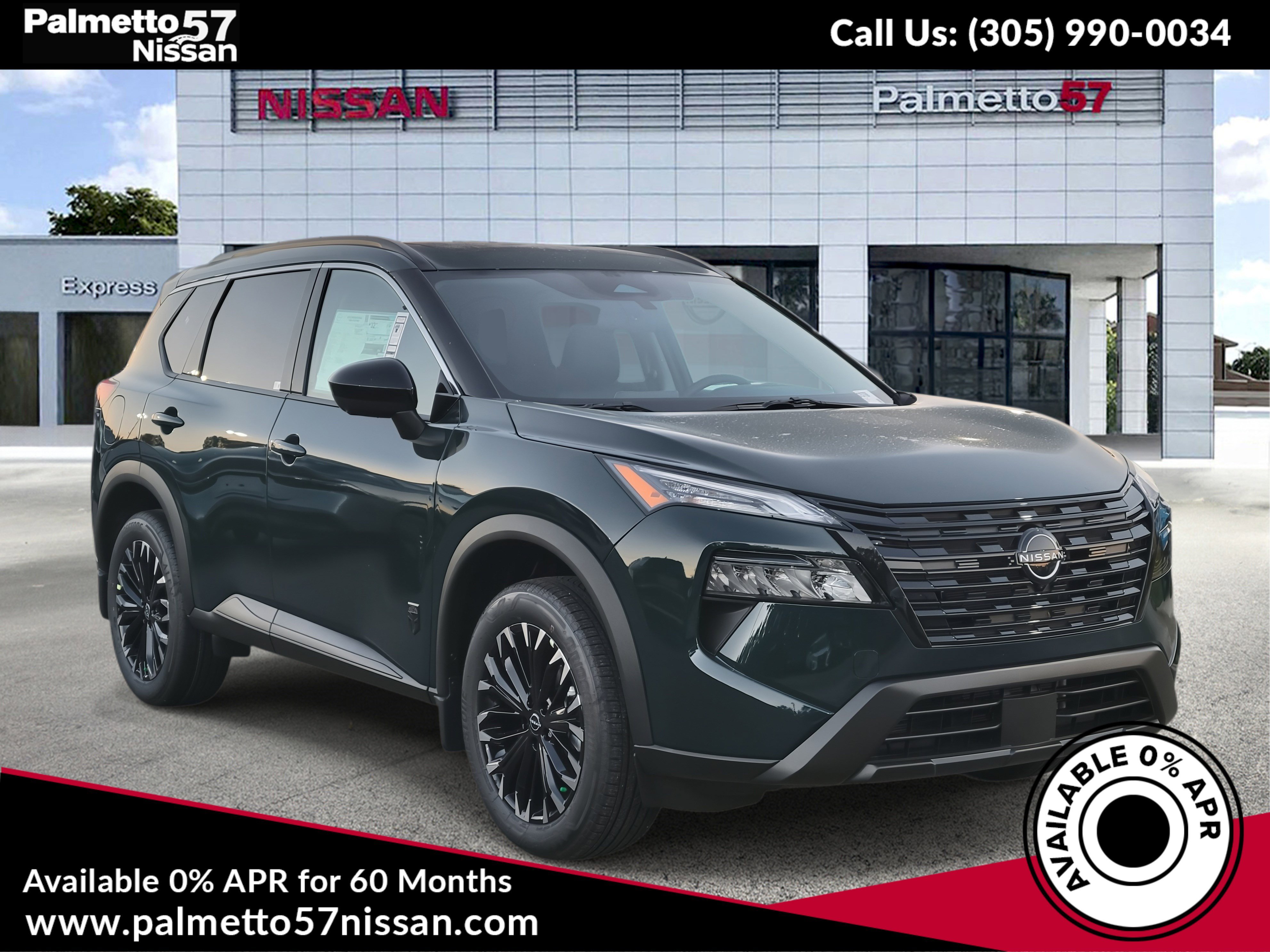 New 2026 Obsidian Green Pearl Nissan SV image 1