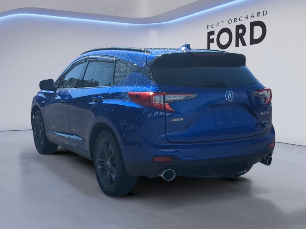 Used 2020 Blue Acura A-Spec Package image 4