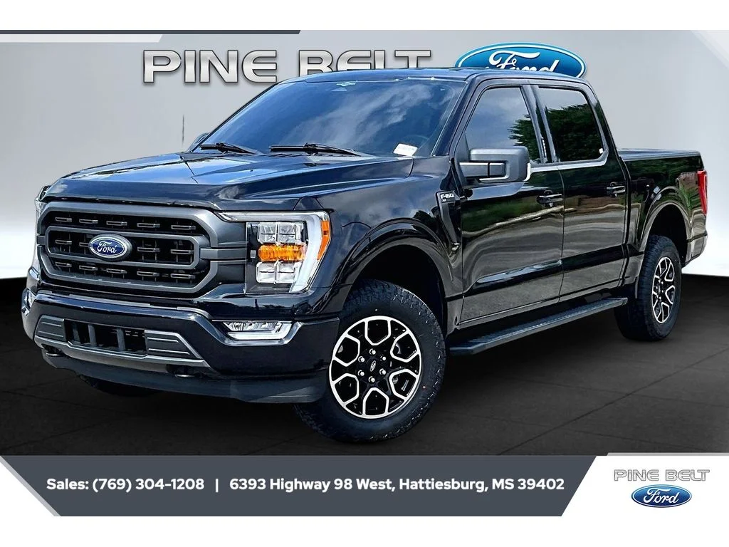 Certified Used 2023 Agate Black Metallic Ford XLT image 10