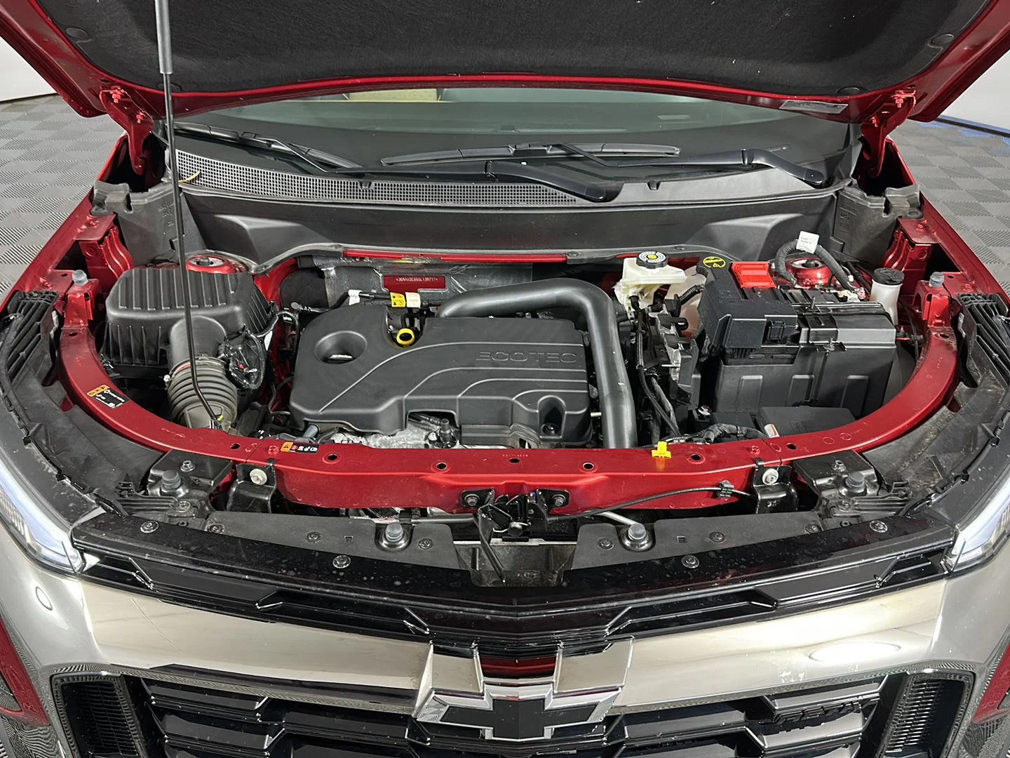 Used 2025 Radiant Red Tintcoat Chevrolet AWD ACTIV image 2