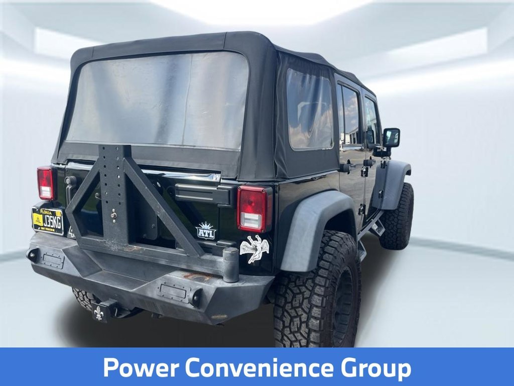 Used 2018 Black Jeep Unlimited Sport image 4