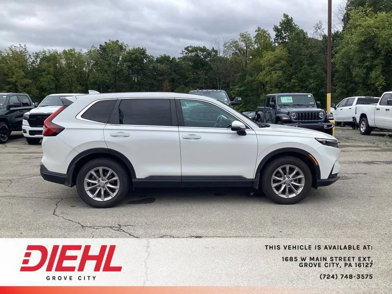 Used 2024 White Honda EX AWD image 8