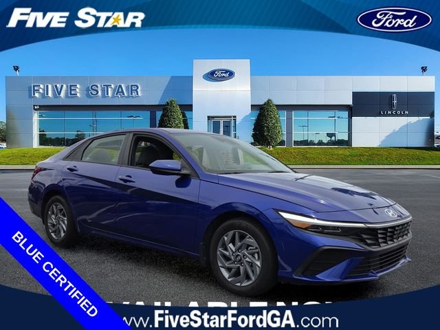 2025 Hyundai Elantra Hybrid Blue