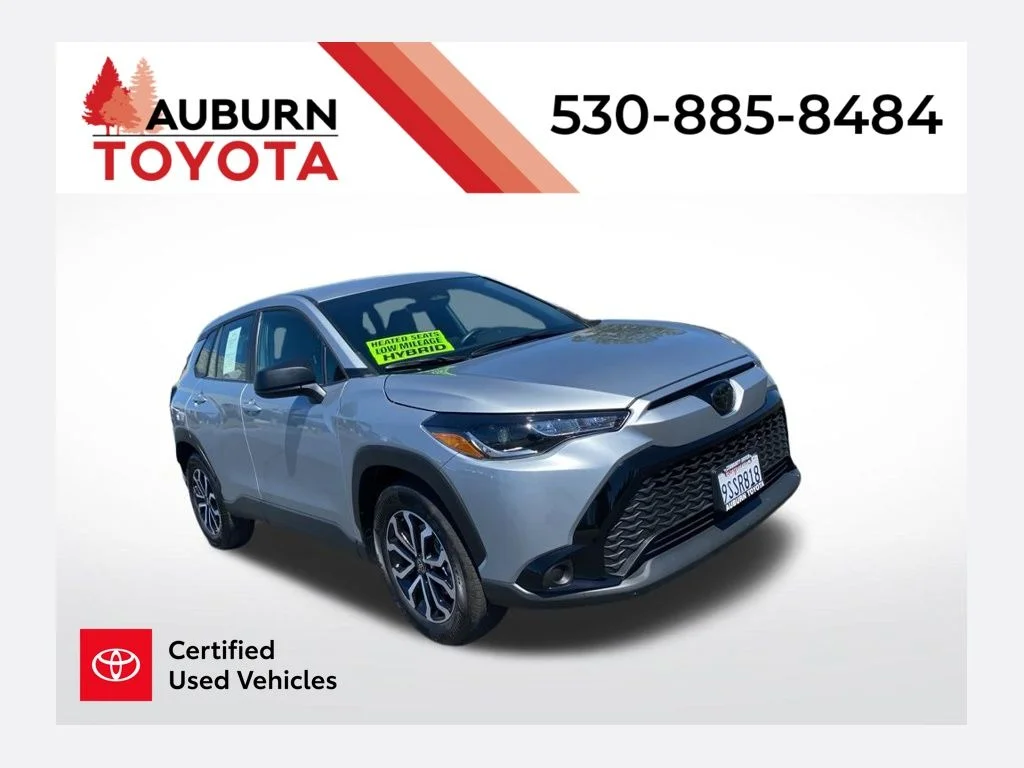 Certified Used 2025 Celestite Toyota Hybrid S image 1