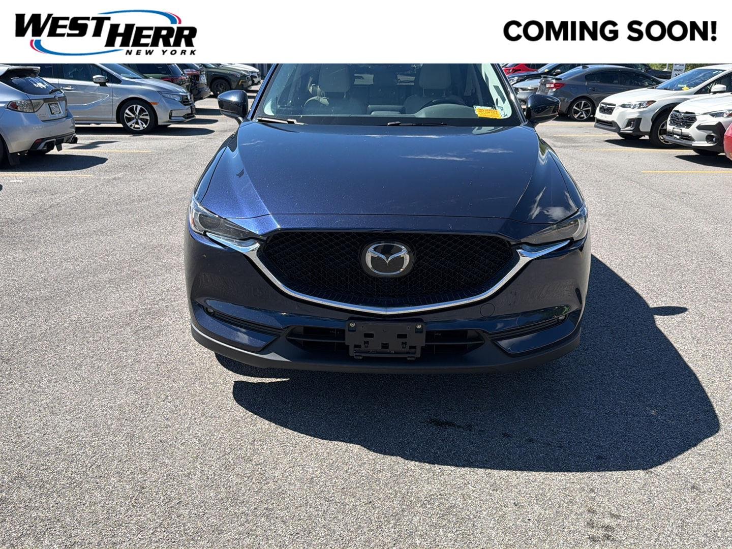 Used 2020 Deep Crystal Blue Mica Mazda Grand Touring image 1