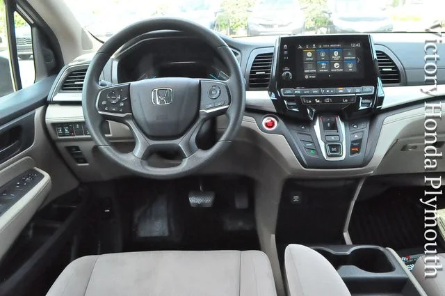 Used 2019 Deep Scarlet Pearl Honda EX image 17