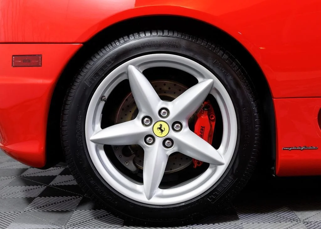 Used 2003 Rosso Corsa Ferrari Spider OEM Manual image 11