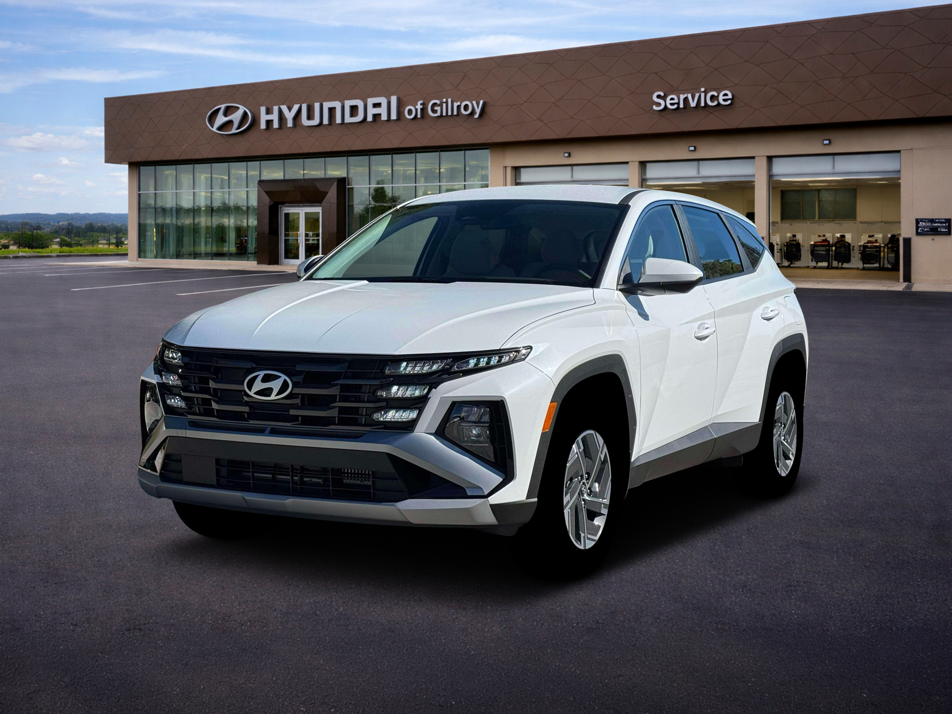 New 2026 White Hyundai Blue image 1