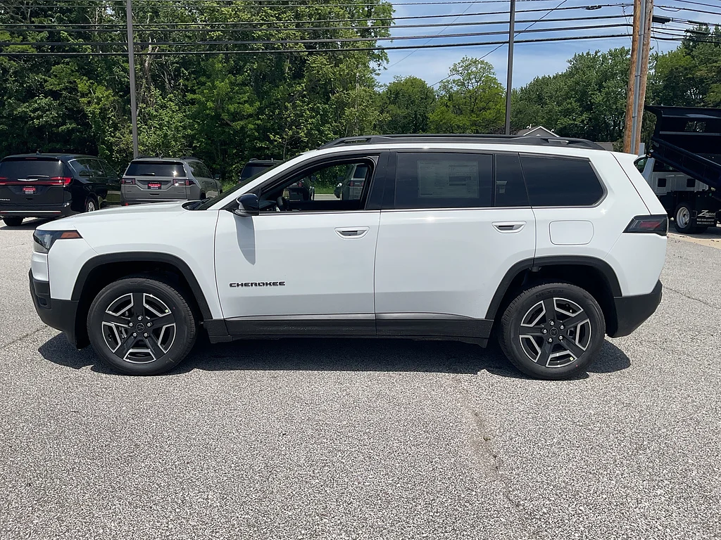 New 2026 Bright White Clearcoat Jeep Limited image 4