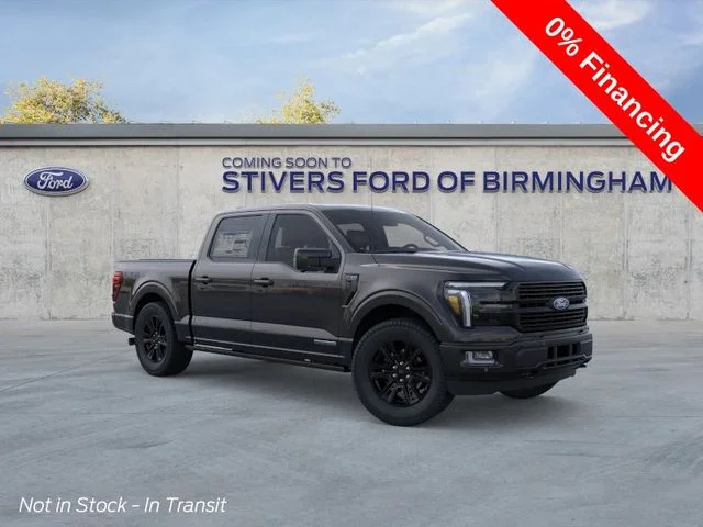 New 2026 Black Ford Platinum image 1