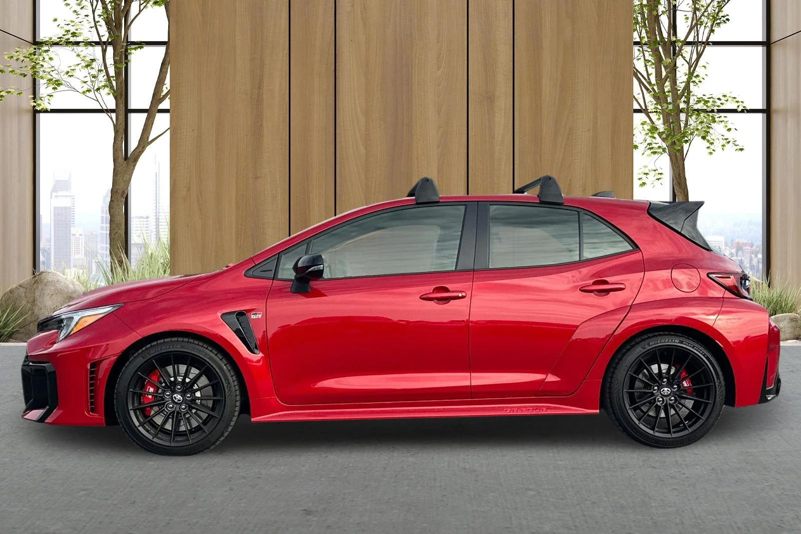 New 2026 Supersonic Red Toyota GR Corolla Premium Plus image 7