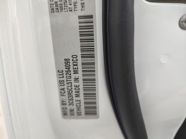 New 2026 Bright White Clear-Coat Exterior Paint RAM Tradesman image 34