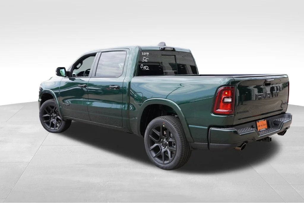New 2026 Serrano-Green Metallic Exterior Paint RAM Laramie image 5