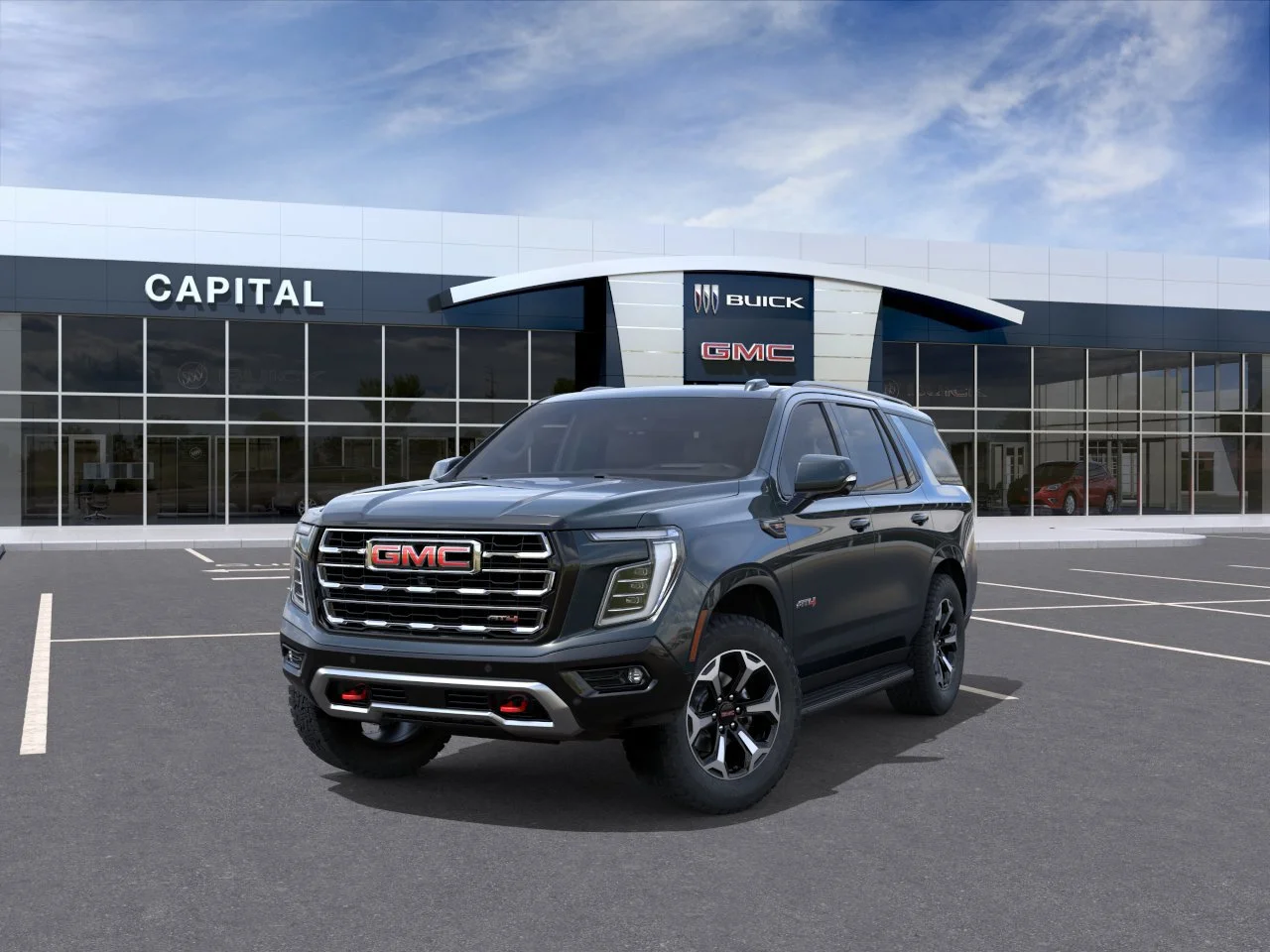 New 2026 MIDNIGHT PINE GMC AT4 image 8