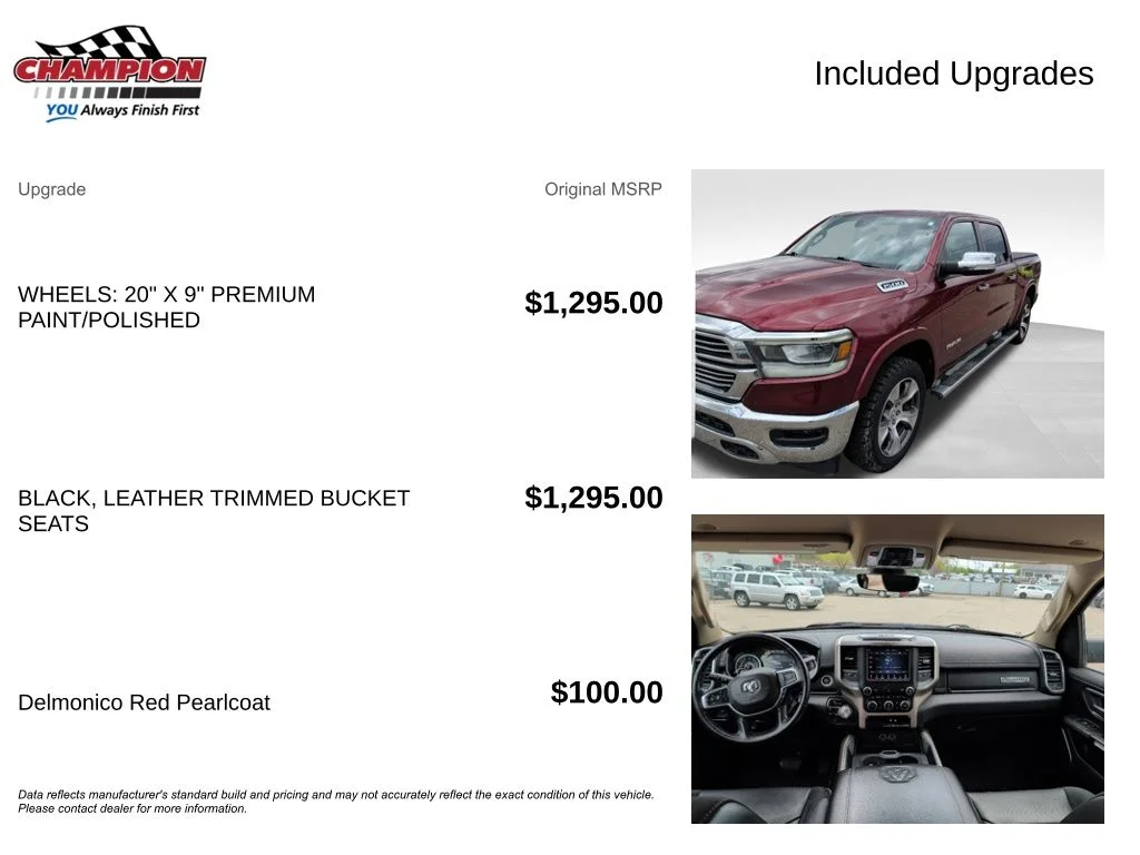 Used 2019 Red Ram Laramie image 7