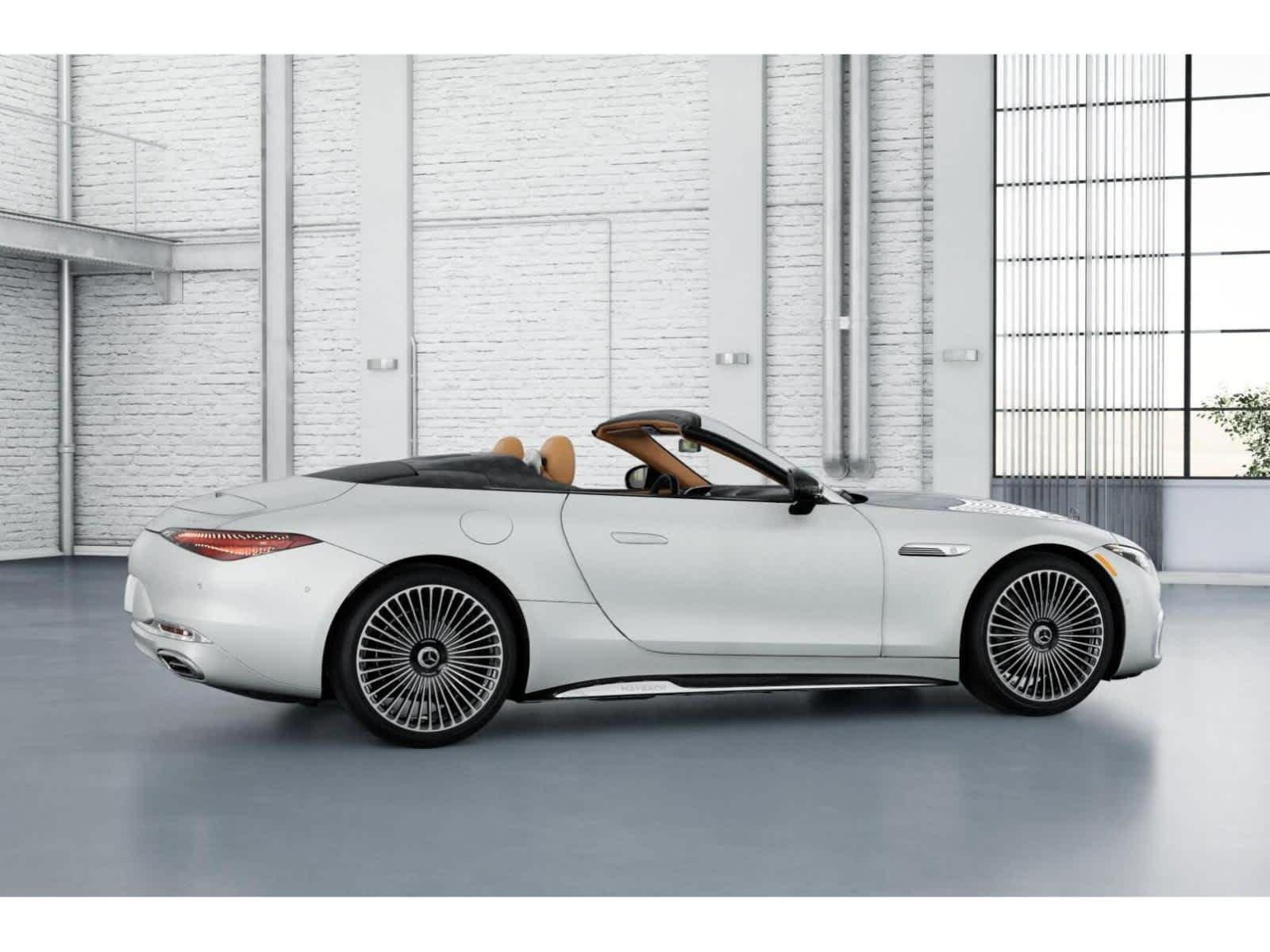 New 2027 MANUFAKTUR Moonlight White Magno Mercedes-Benz Maybach SL 680 Monogram Series image 17