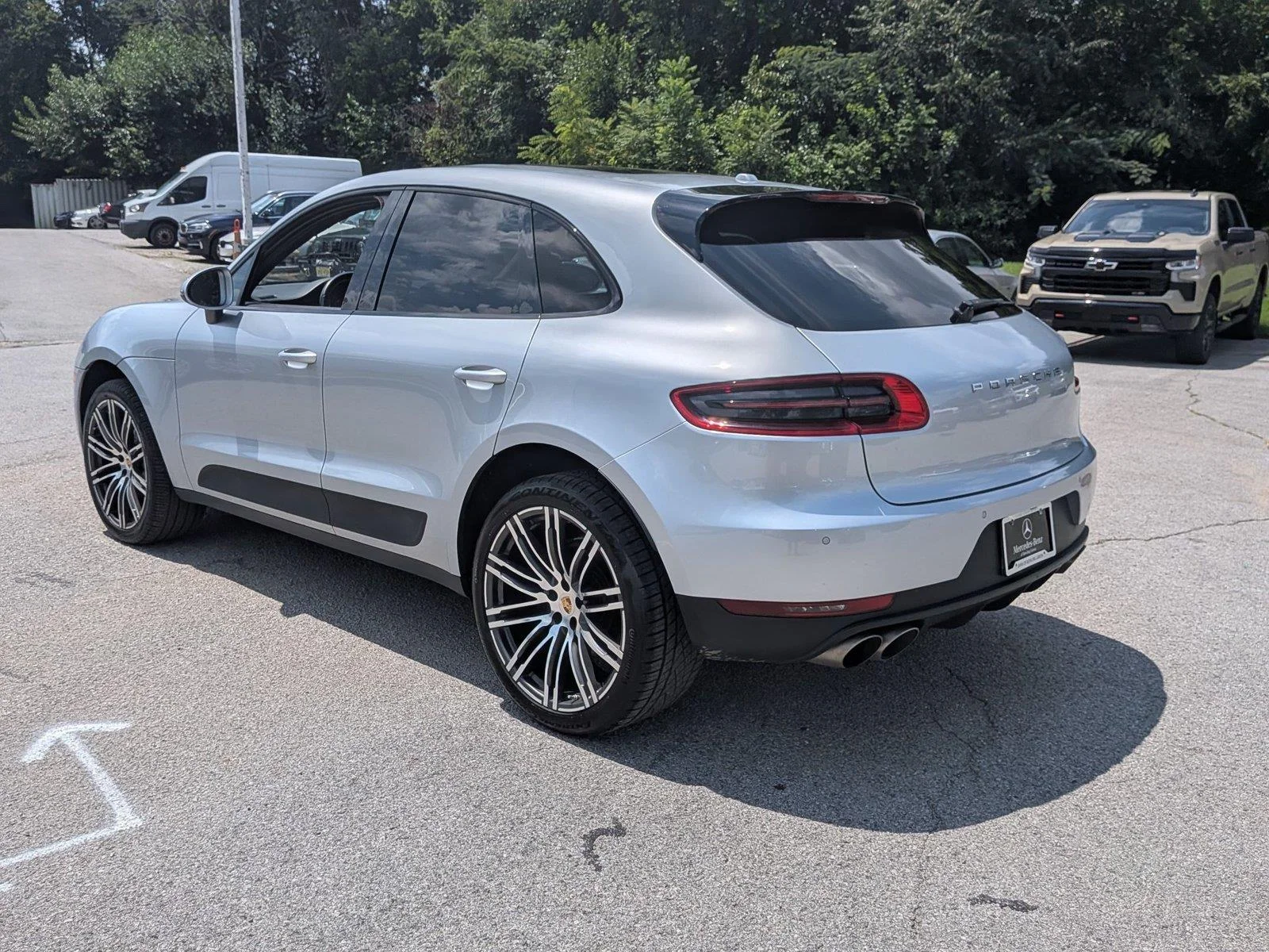 Used 2018 Rhodium Silver Metallic Porsche S image 3