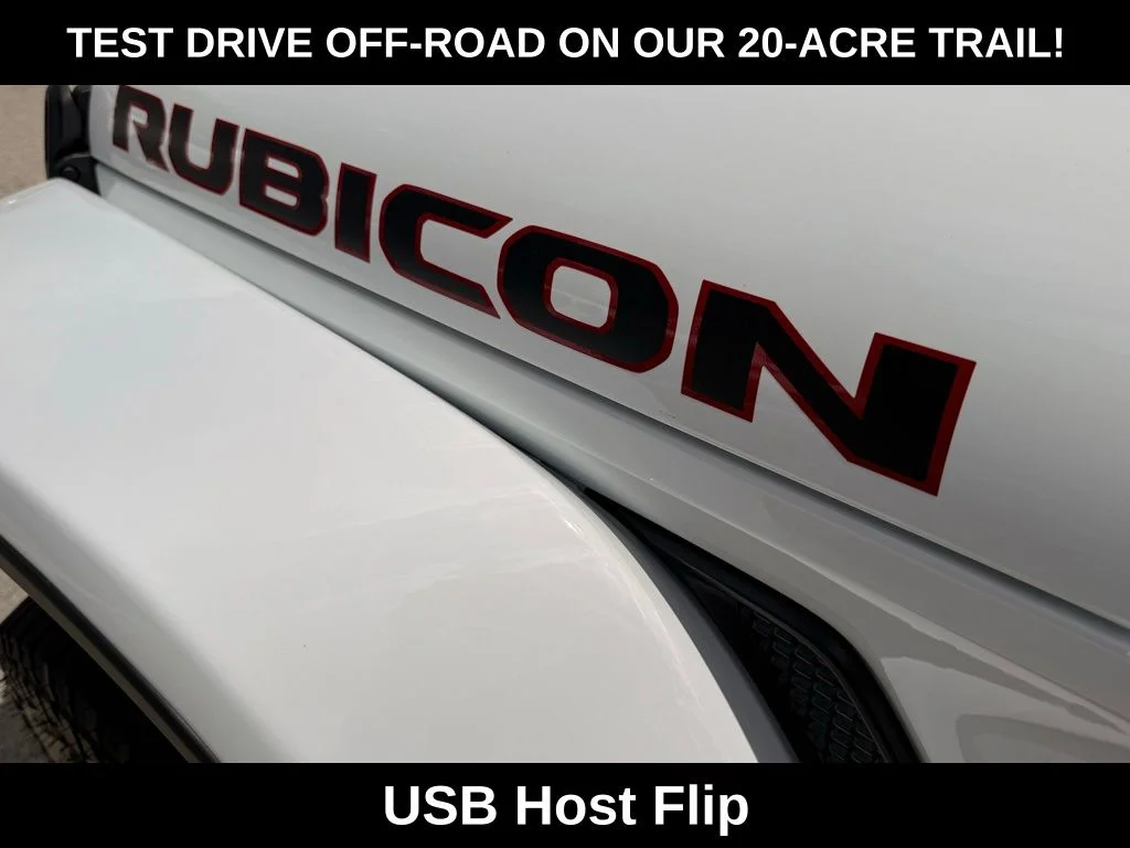 New 2026 Bright White Clear-Coat Exterior Paint Jeep Rubicon X image 31