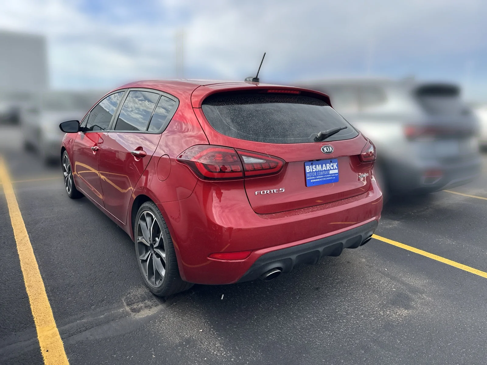 Used 2017 Red Kia SX image 4