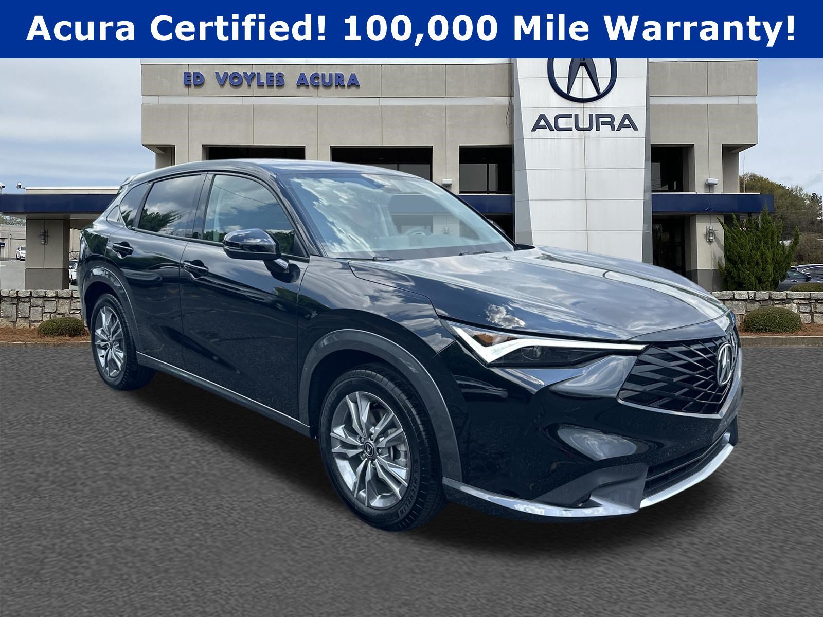 Used 2025 Crystal Black Pearl Acura Base image 3