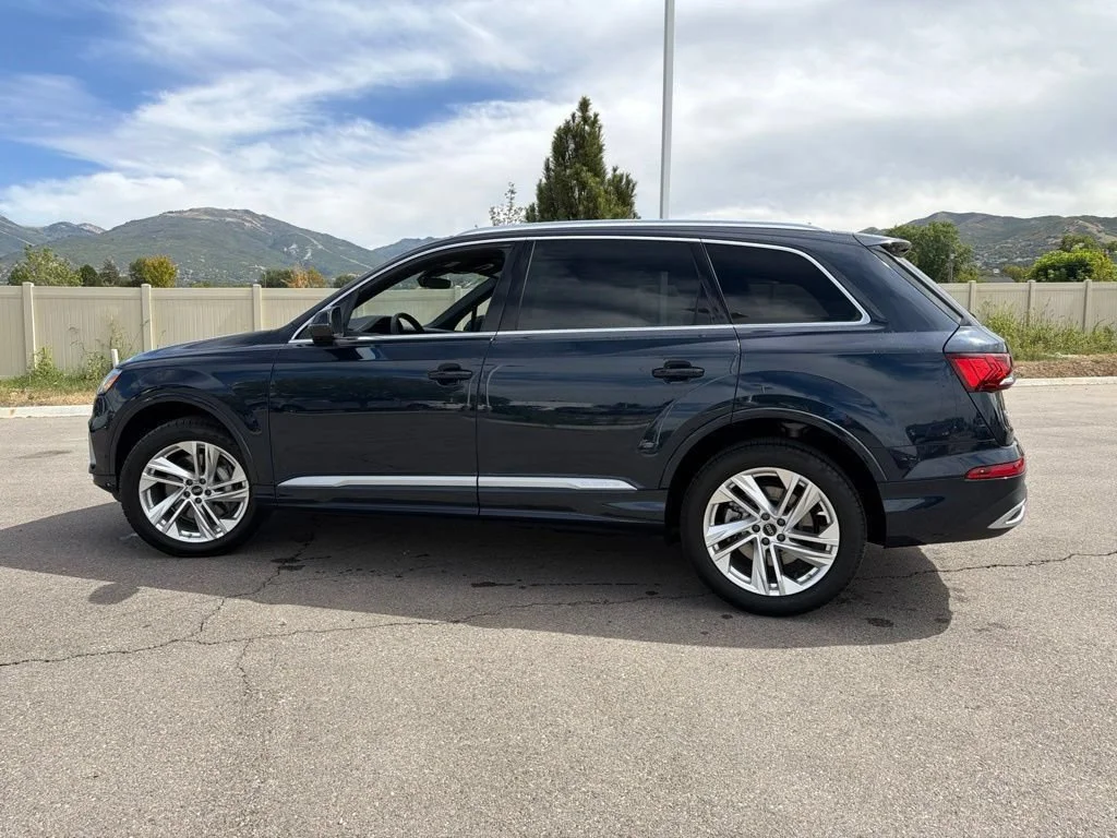Used 2023 Blue Metallic Audi Premium image 12