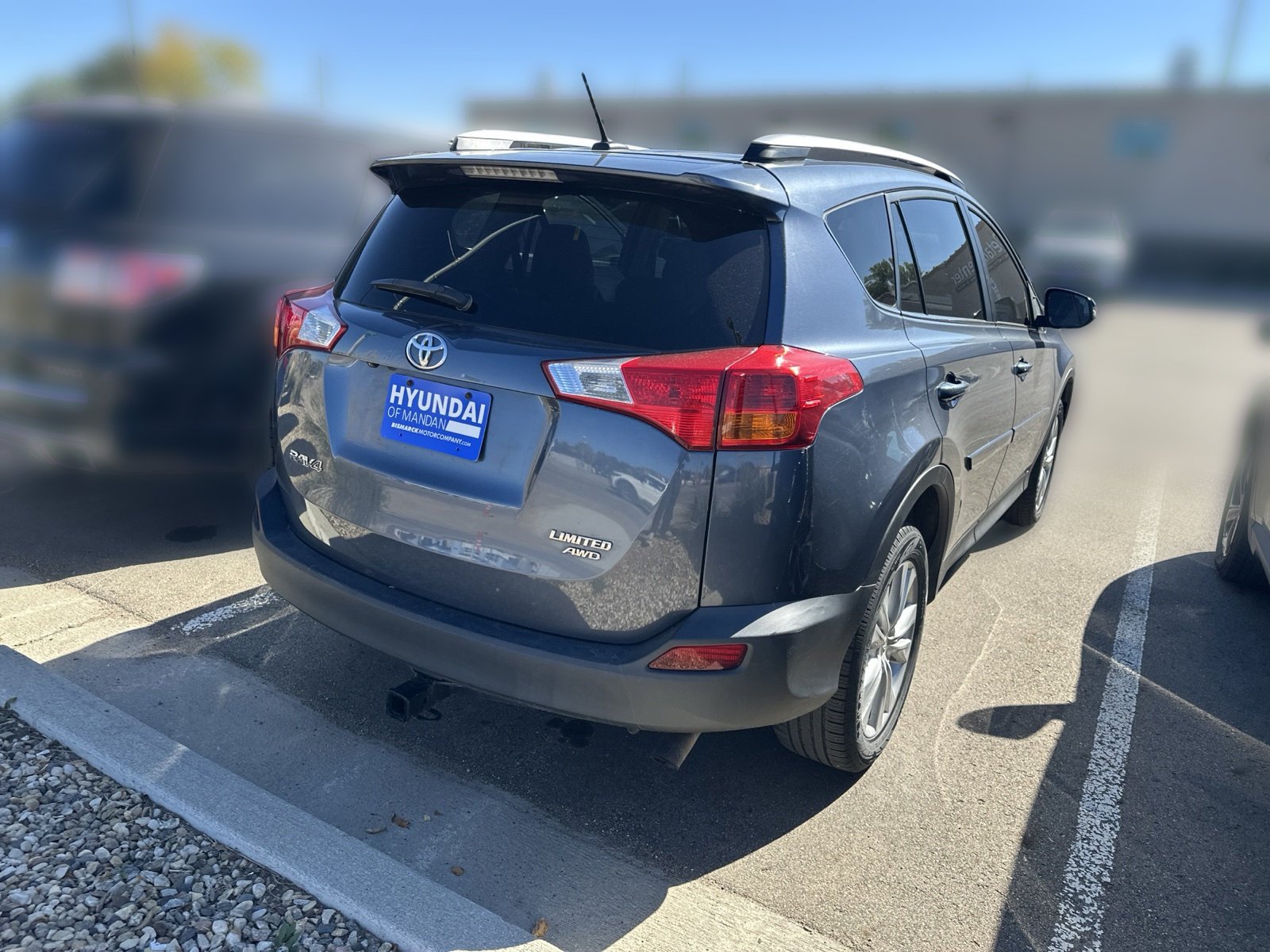Used 2014 Blue Toyota Limited image 3