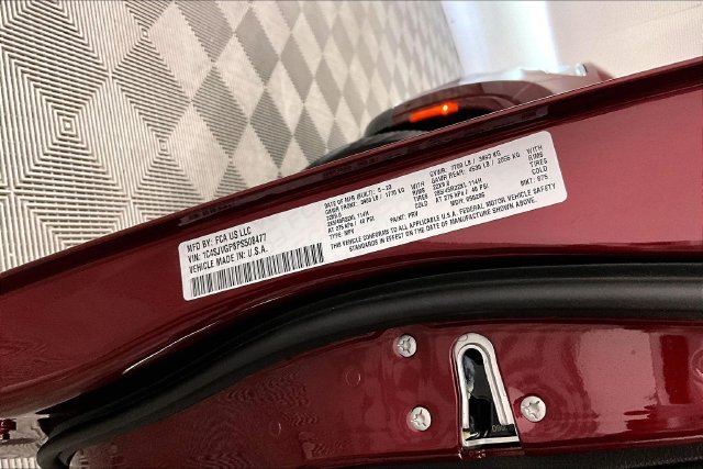 Used 2023 Velvet Red Pearlcoat Jeep Series III image 42