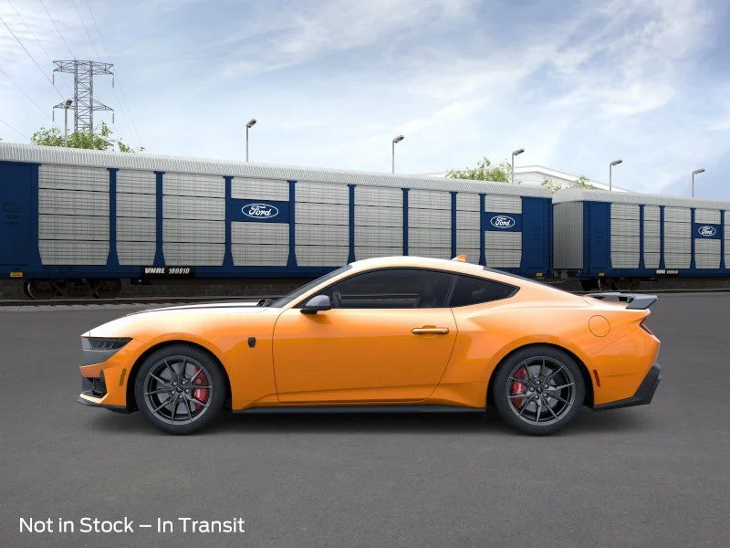 New 2026 Orange Fury Metallic Tri-coat Ford Dark Horse® Premium image 3