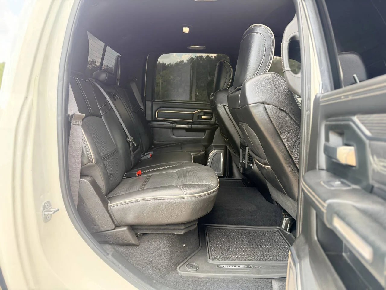 Used 2019 White RAM Limited 4x4 4dr Crew Cab 6.3 ft. SB Pickup image 22