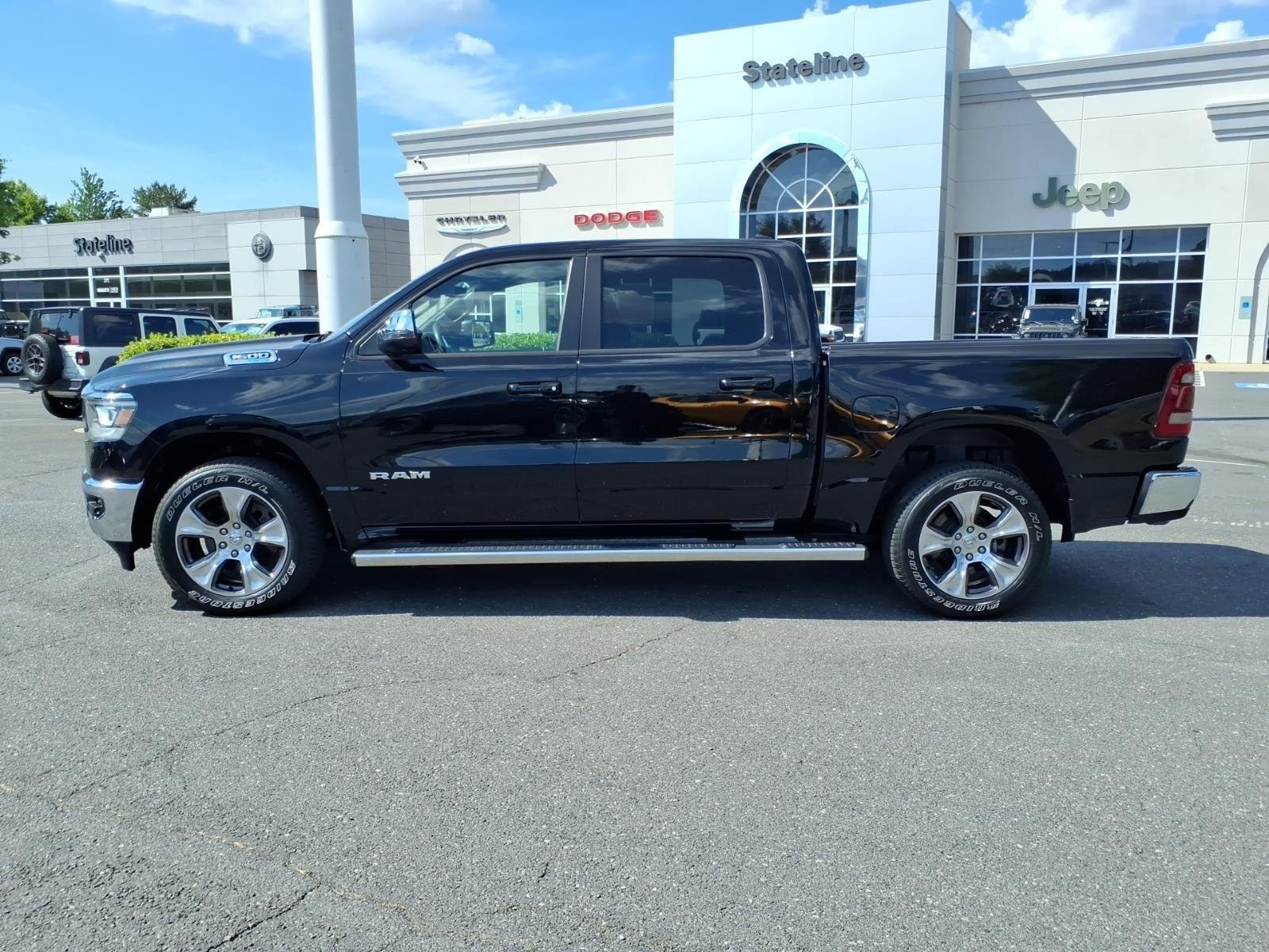 Certified Used 2024 Diamond Black Crystal Pearlcoat Ram Laramie image 3