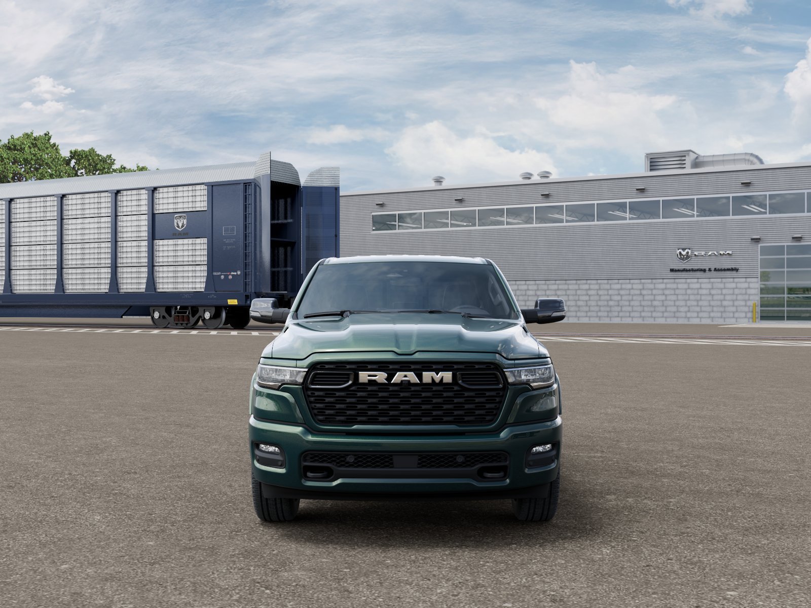 New 2027 Serrano-Green Metallic Exterior Paint RAM Lone Star image 6