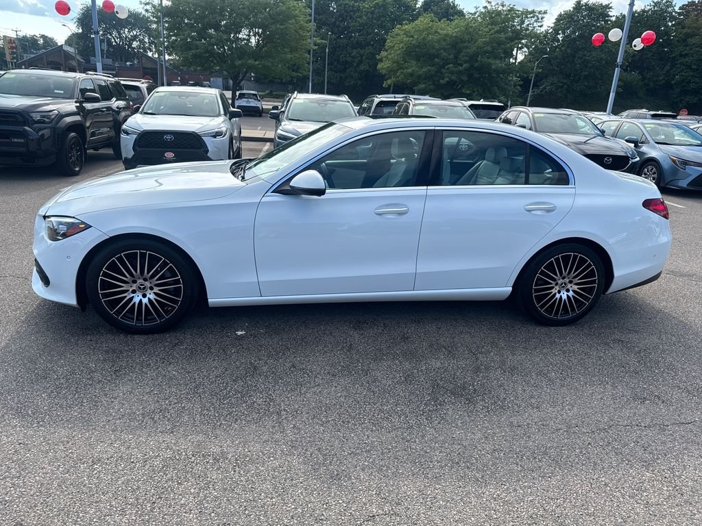 Used 2024 White Mercedes-Benz C 300 image 4