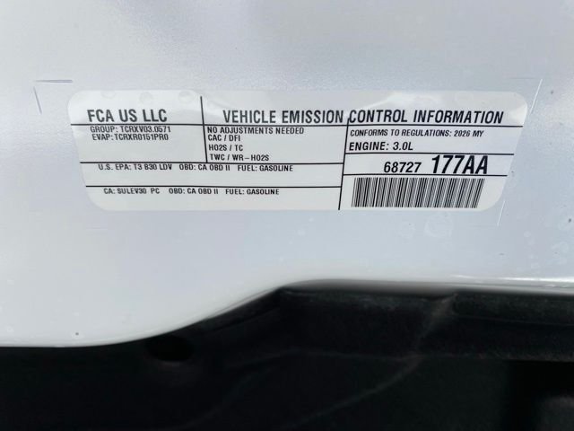 New 2026 White Knuckle Exterior Paint Dodge R/T Plus image 25