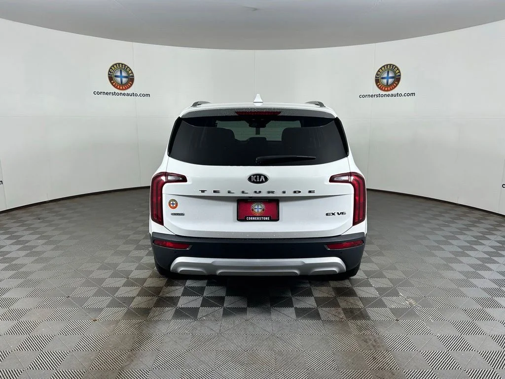Certified Used 2021 White Kia EX image 21