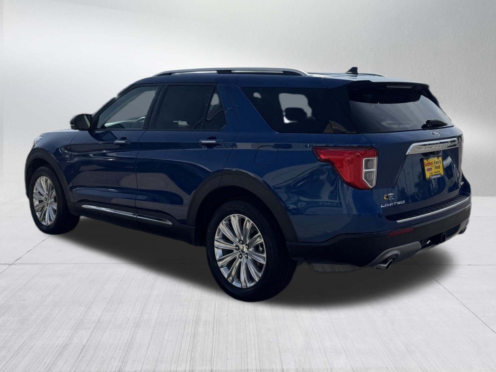 Certified Used 2022 Atlas Blue Metallic Ford Limited image 5