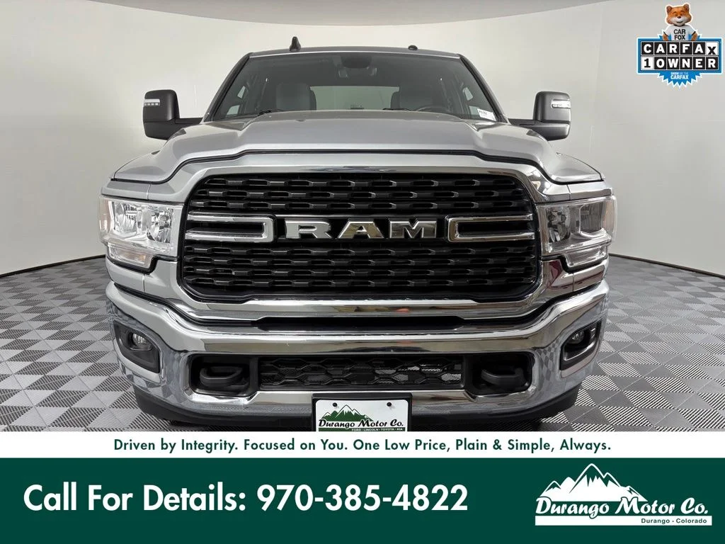 Used 2024 Billet Silver Metallic Clearcoat Ram Big Horn image 3