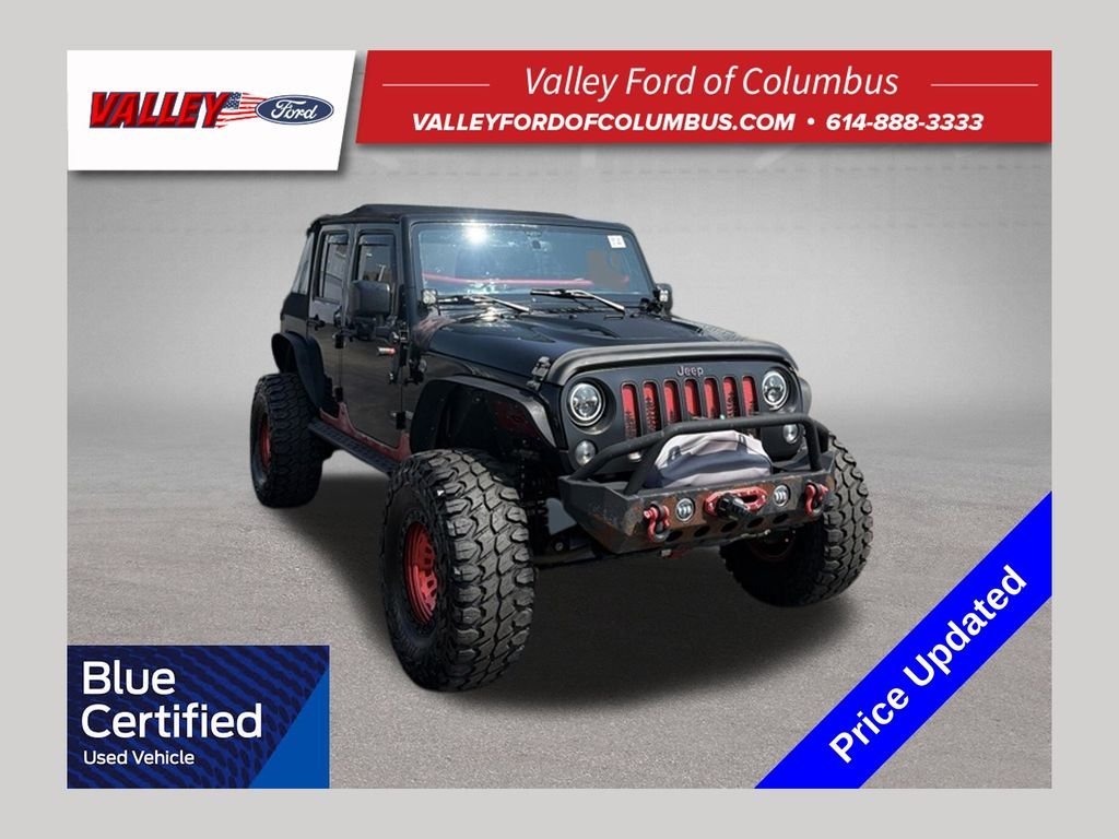 Used 2018 Black Jeep Unlimited Rubicon image 1