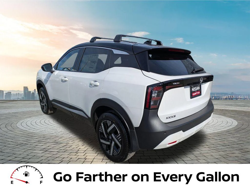 New 2026 Aspen White TriCoat / Super Black Two-tone Nissan SV image 6