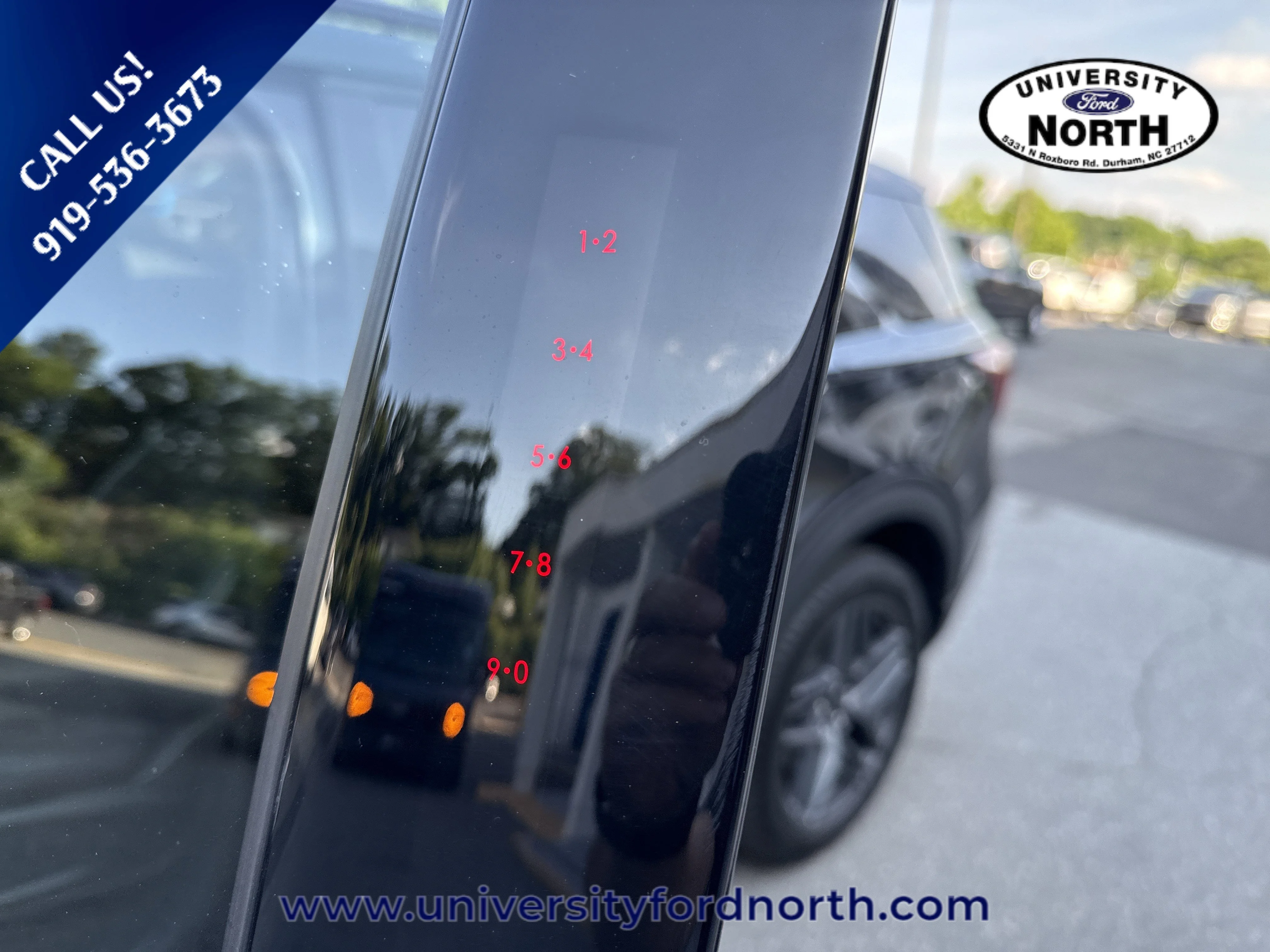 Used 2025 Agate Black Metallic Ford ST image 12