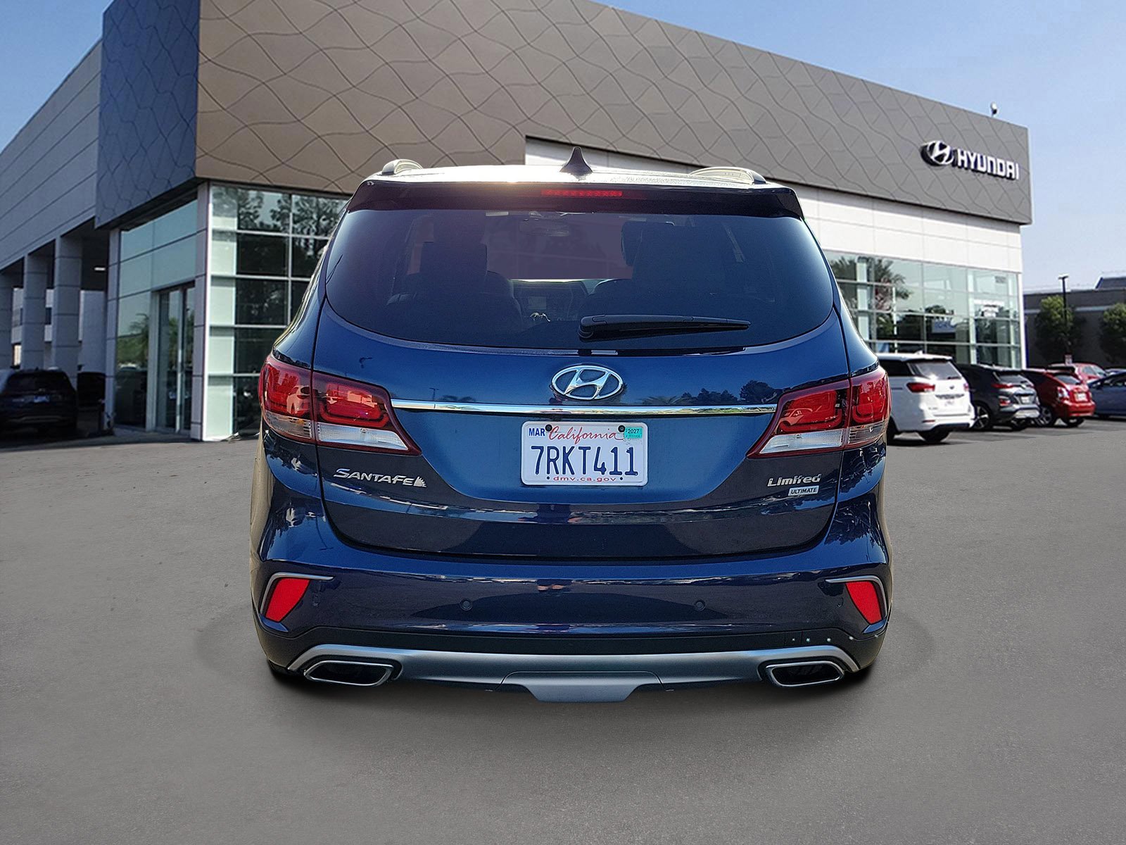 Used 2017 Storm Blue Hyundai Limited Ultimate image 4
