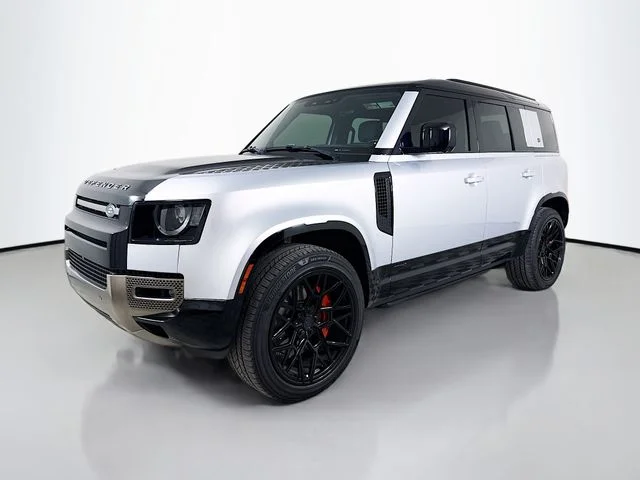 Used 2021 Hakuba Silver Metallic Land Rover X image 1
