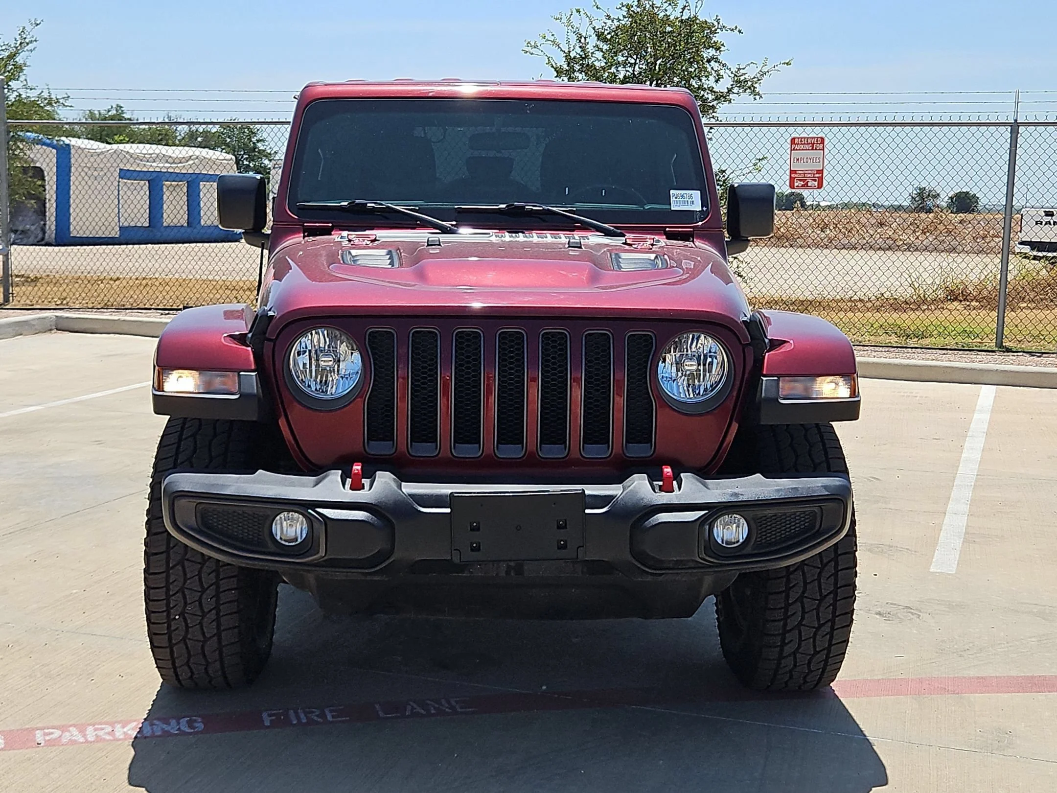 Used 2021 Red Jeep Unlimited Rubicon image 8
