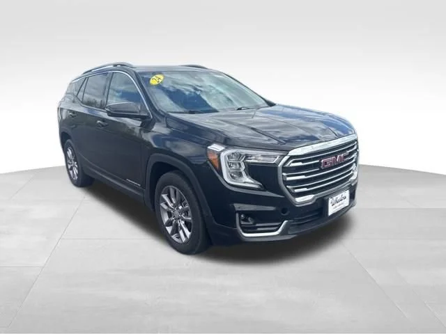 Used 2024 Ebony Twilight Metallic GMC SLT image 8