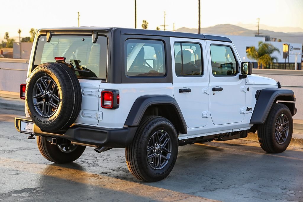 New 2026 Bright White Clearcoat Jeep Sport image 9
